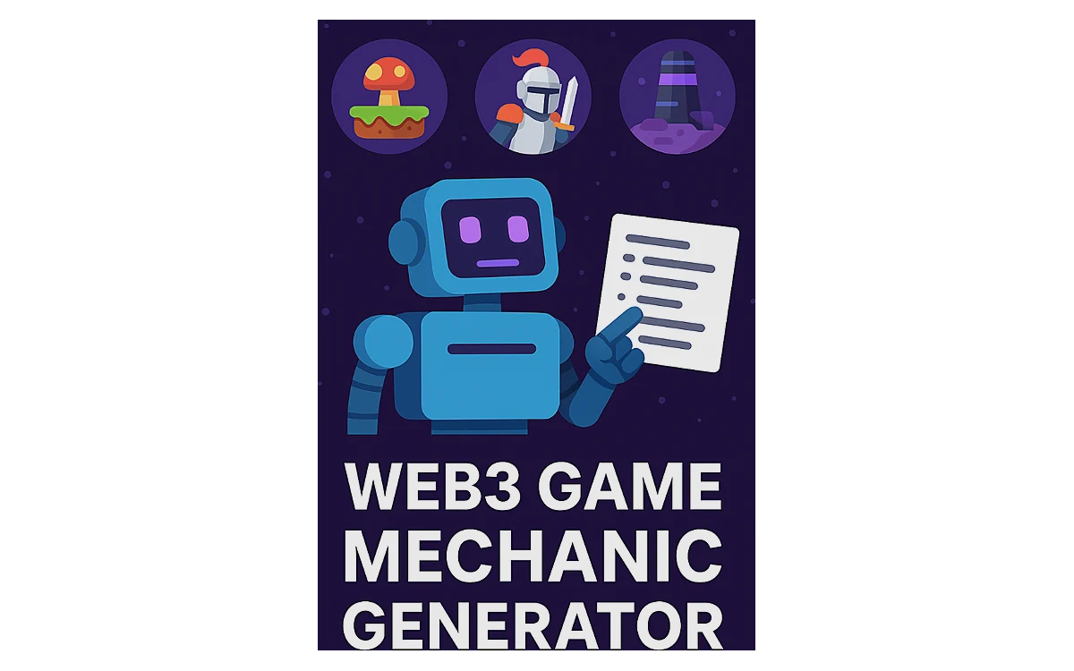 The Web3 Game Mechanic Generator GPT interface